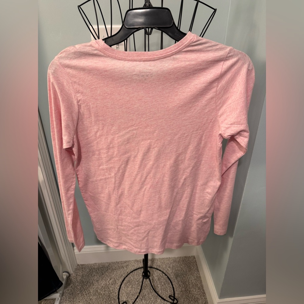 Vera Bradley Pink “Hope Grows Here” long sleeve t shirt Women’s Small S Flowers - Picture 9 of 10